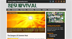 Desktop Screenshot of besurvival.com